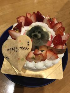 フランのフォトケーキ